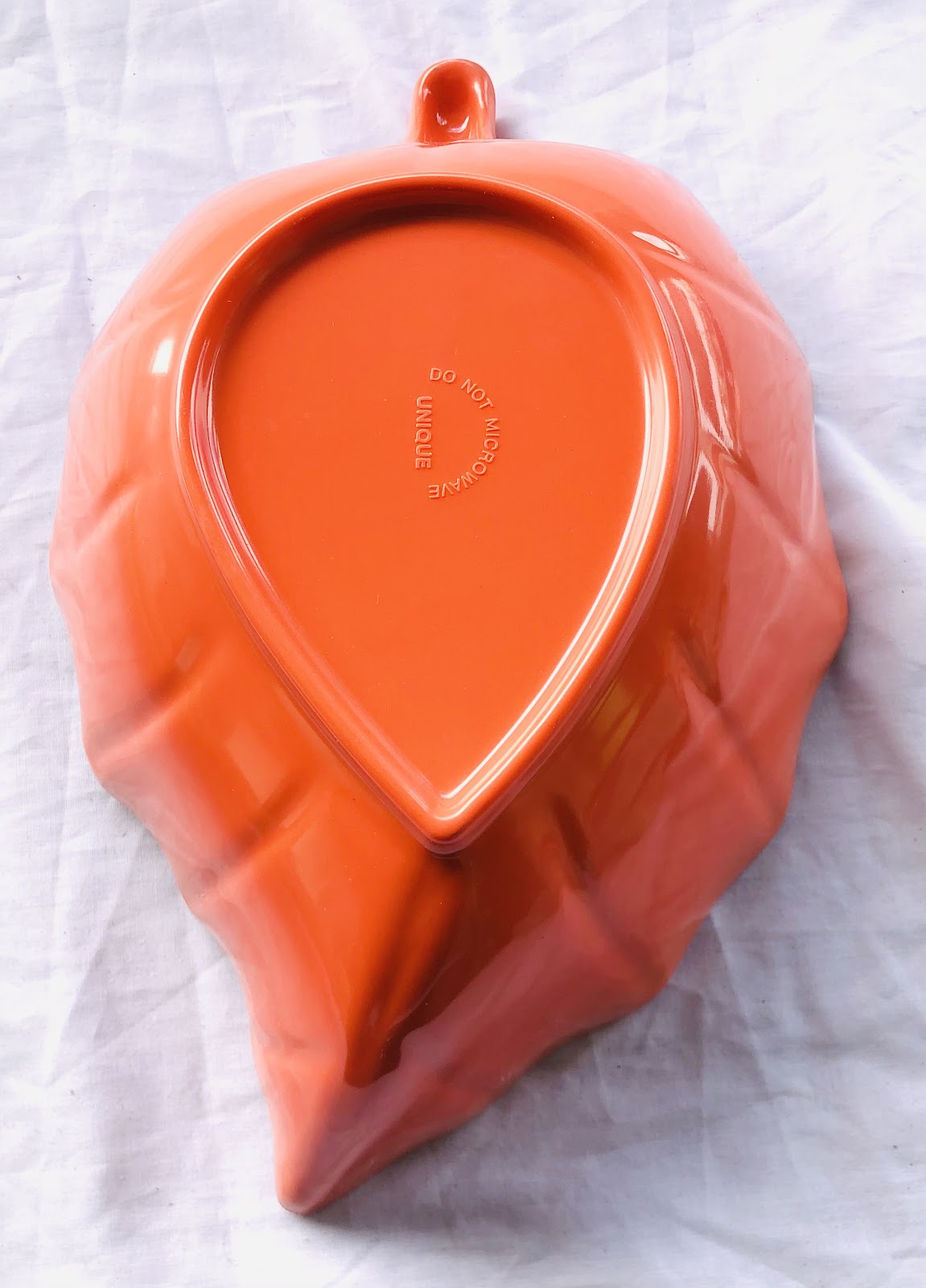 Melamine Leaf Bowl