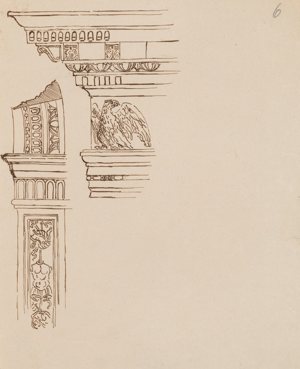 Studies of Elements of Italian Architecture 1890