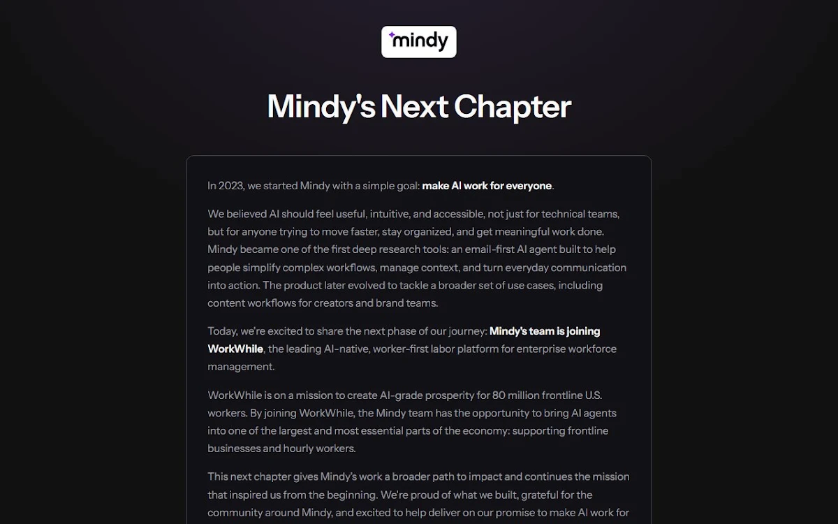Captura de Mindy