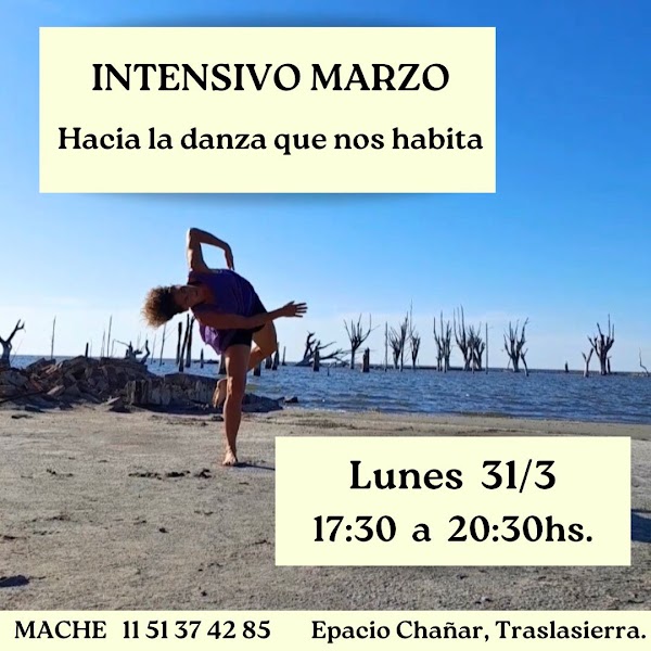INTENSIVO MARZO "Hacia la danza que nos habita"