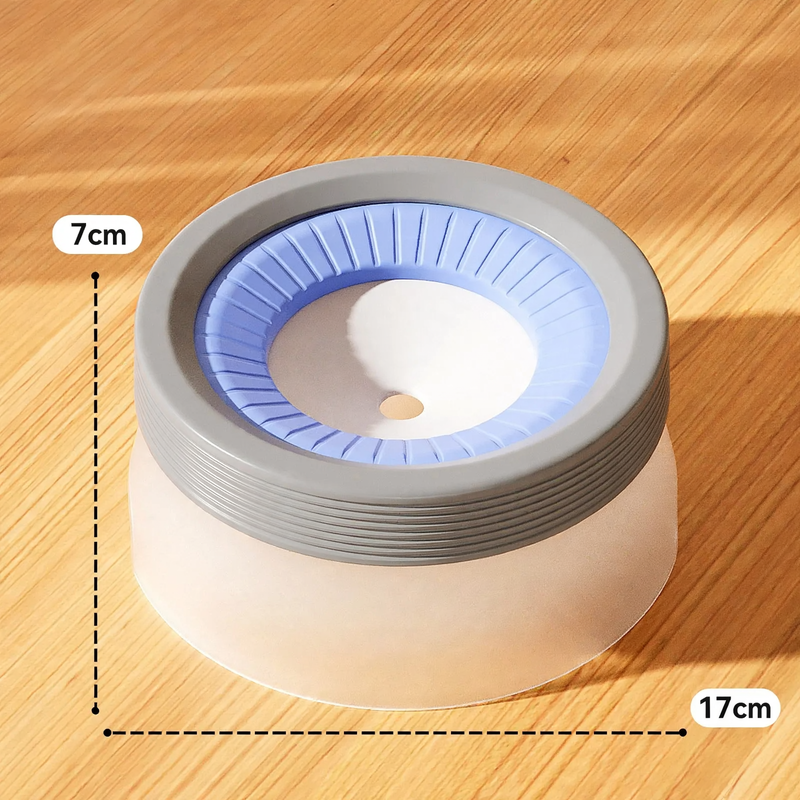 Floating water bowl for large dogs, 600–1200 ml