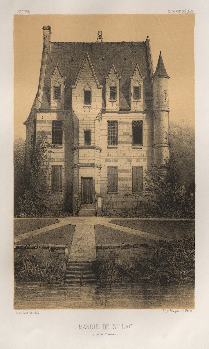 Manoir De Sillac Lot et Garonne 1860