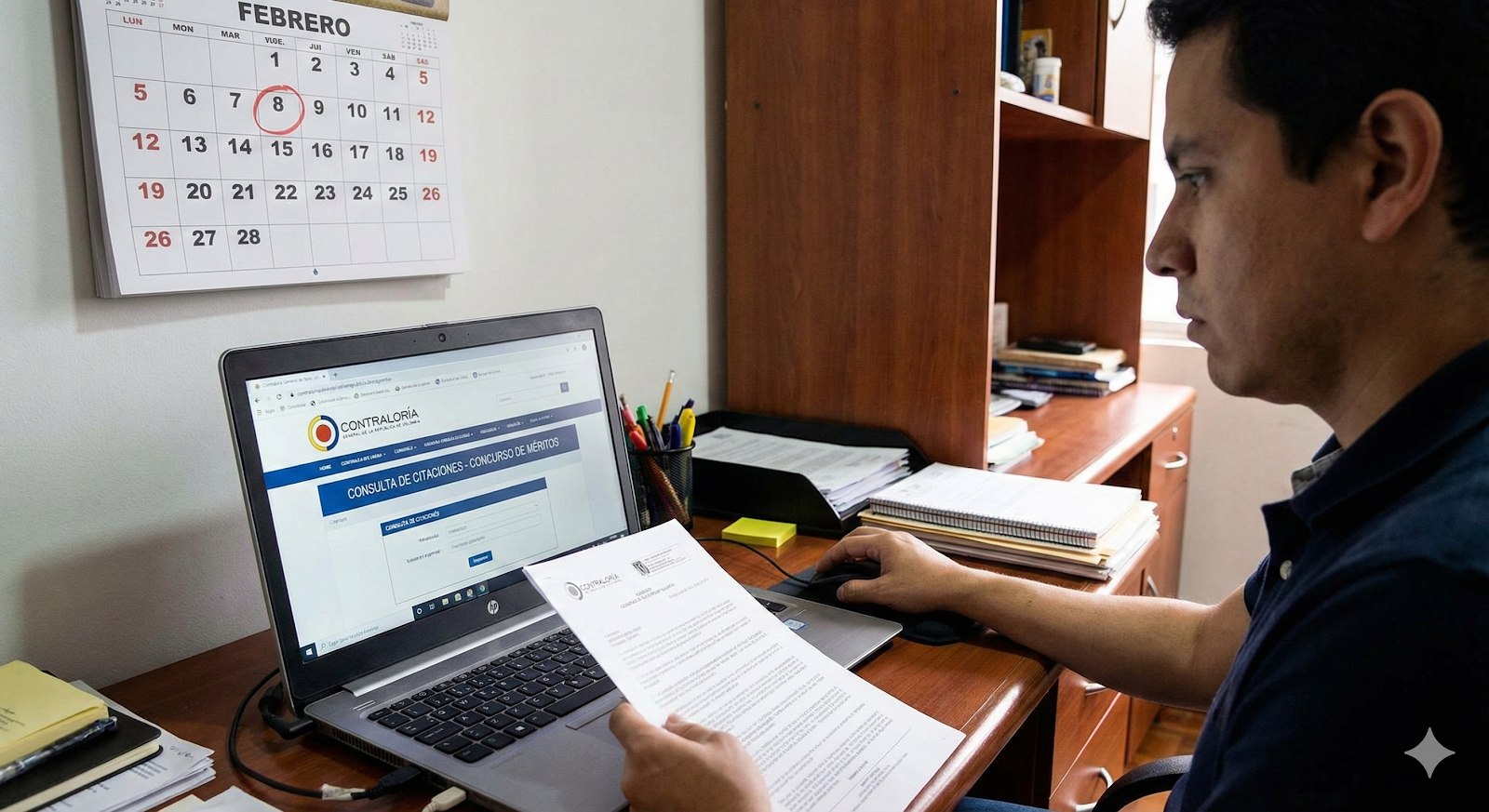 ¡Urgente! Consulta tu lugar y hora para el examen de Contraloría