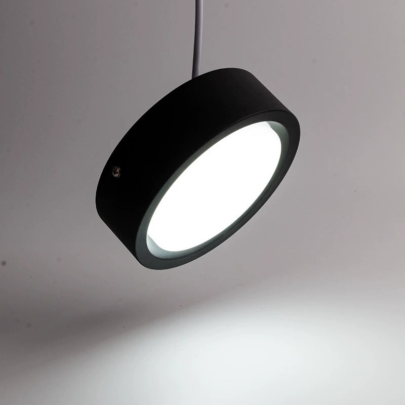 Ultra-flat LED surface-mounted light, aluminum