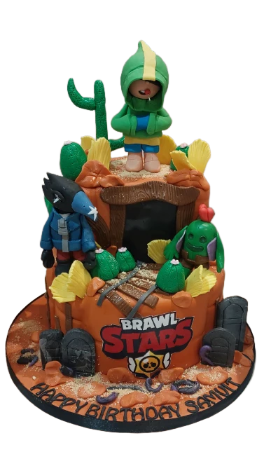 Brawl Stars Birthday Cake CB-NC645