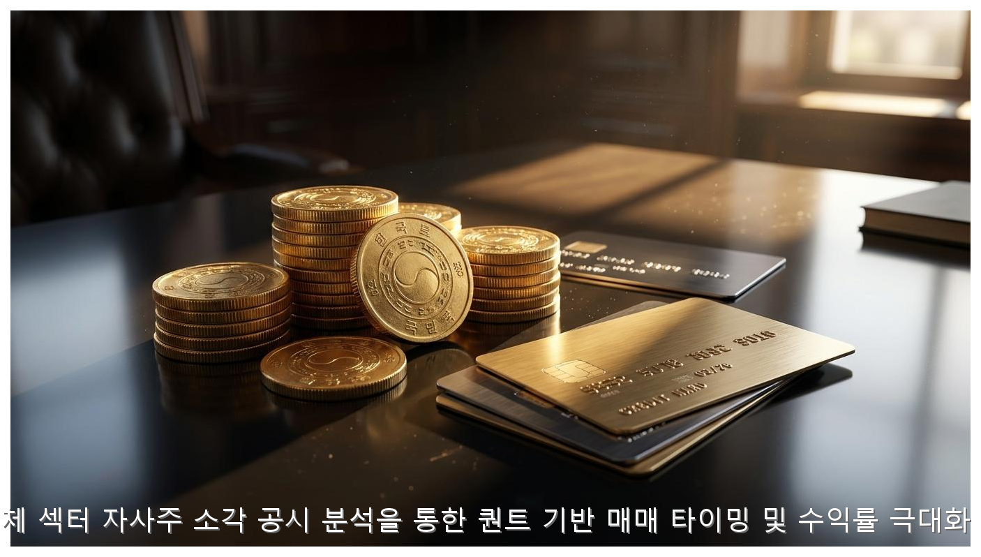 반도체 섹터 자사주 소각 공시 분석을 통한 퀀트 기반 매매 타이밍 및 수익률 극대화 전략 핵심 안내 및 분석 인포그래픽 (5)