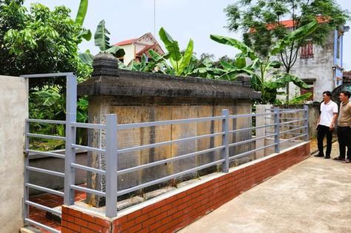 Hiện trạng 2 tấm bia cổ 300 năm ở Thanh Hóa sau khi báo chí phản ánh - Báo Người Lao Động