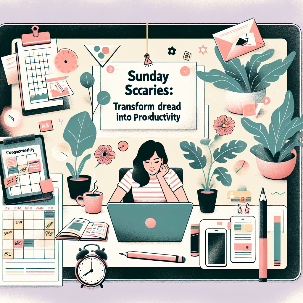 Conquer the Sunday Scaries: Transform Dread into Productivity