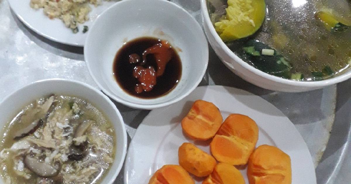 Bữa tối của mẹ con mình