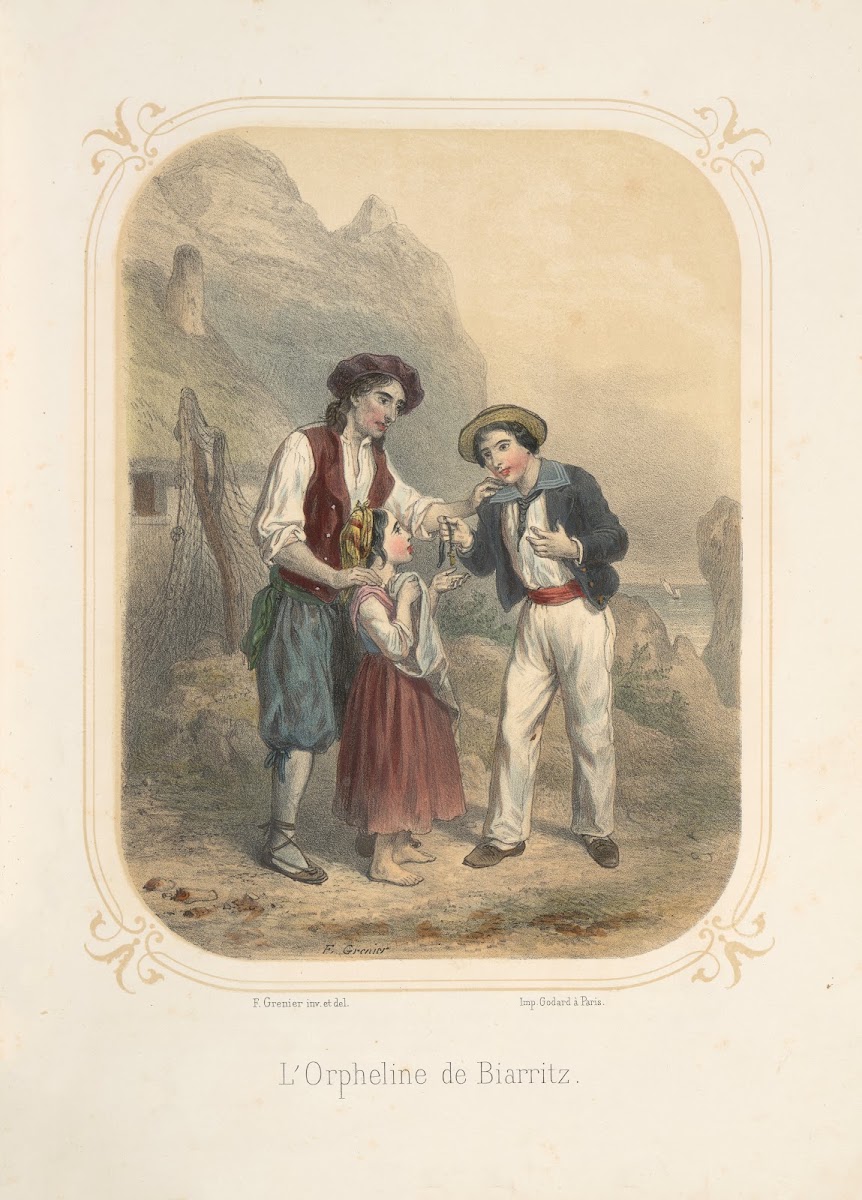 LOrpheline de Biarritz 1860