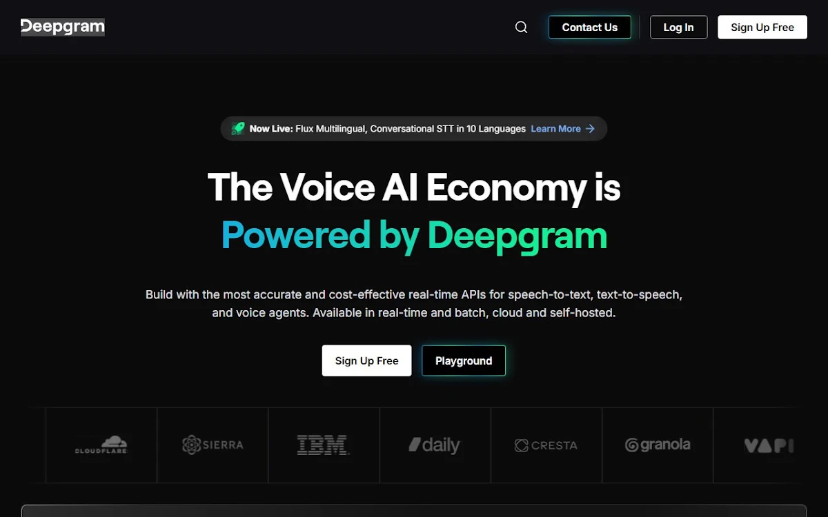 Captura de Deepgram ASR