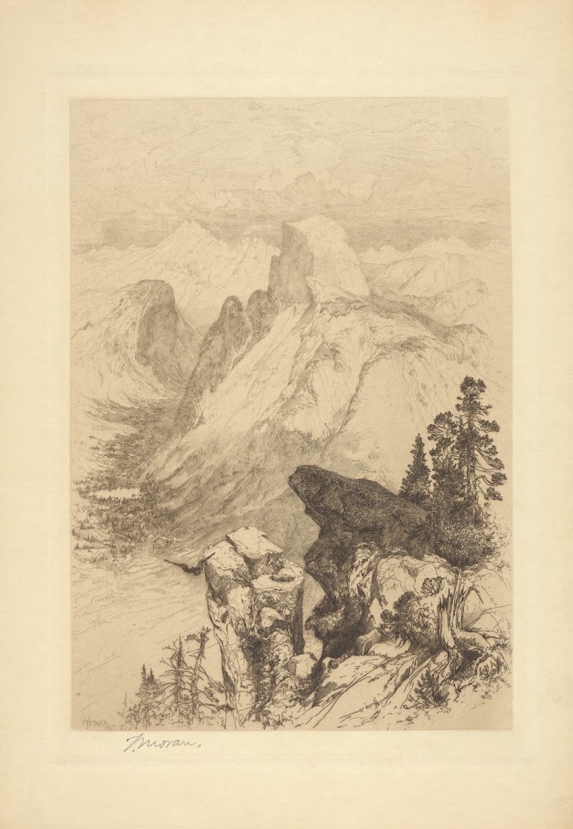 Half Dome at Yosemite 1887