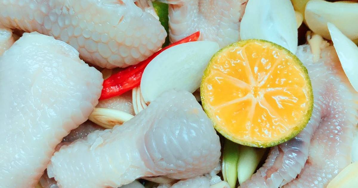 Chân gà sả tắc
