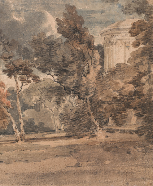 A Temple in Harewood Park ca 1798