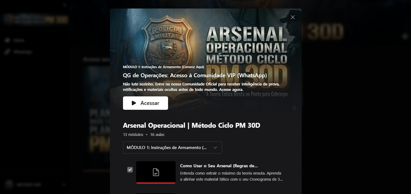 Arsenal Avançado