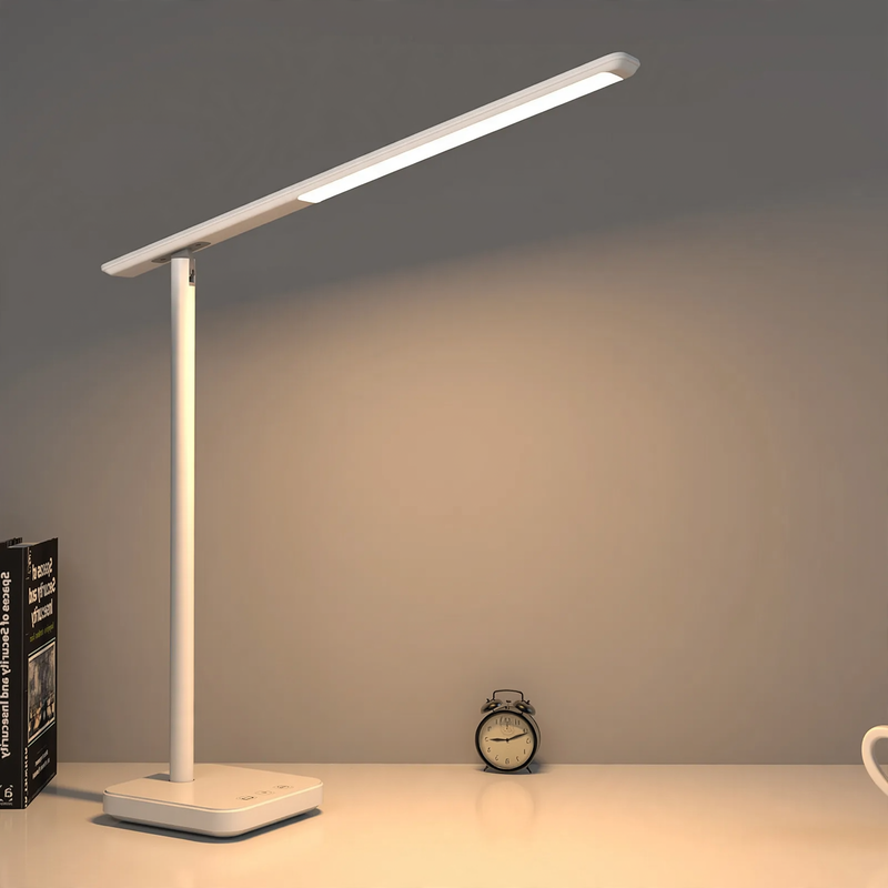 Faltbare Vollspektrum-Schreibtischlampe, dimmbar