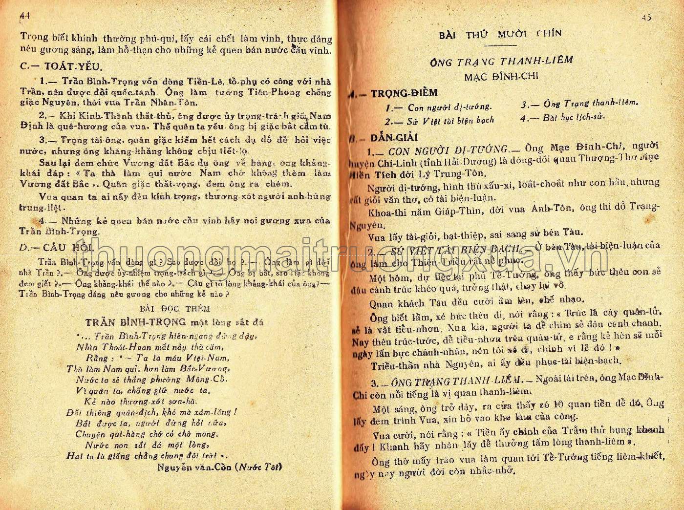 Việt sử lớp 3 (1952) - Trang 88