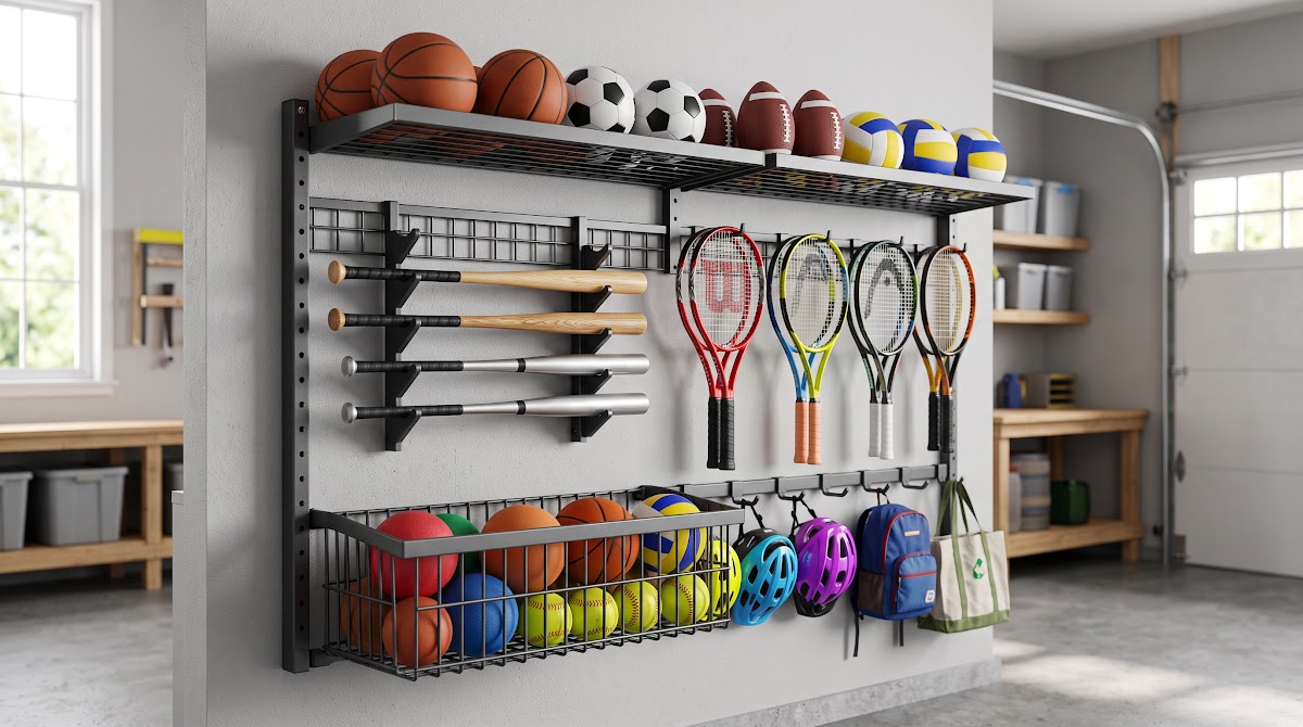 Best Garage Sports Equipment Racks for Families (2026) - BEST OVERALL — IN CONTEXT