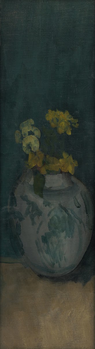 The Blue Girl fragment Yellow and Blue 1872 1876