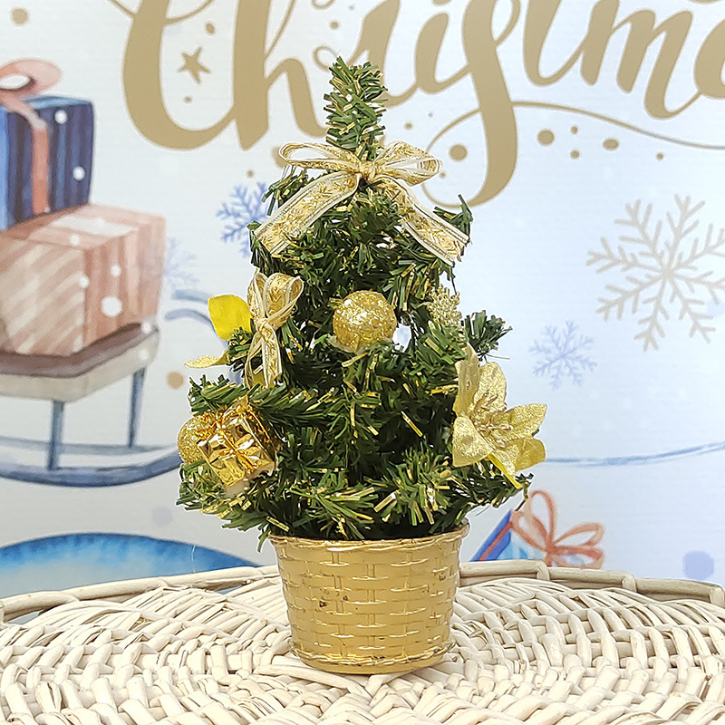 Mini-Weihnachtsbaum für den Schreibtisch, 20 cm