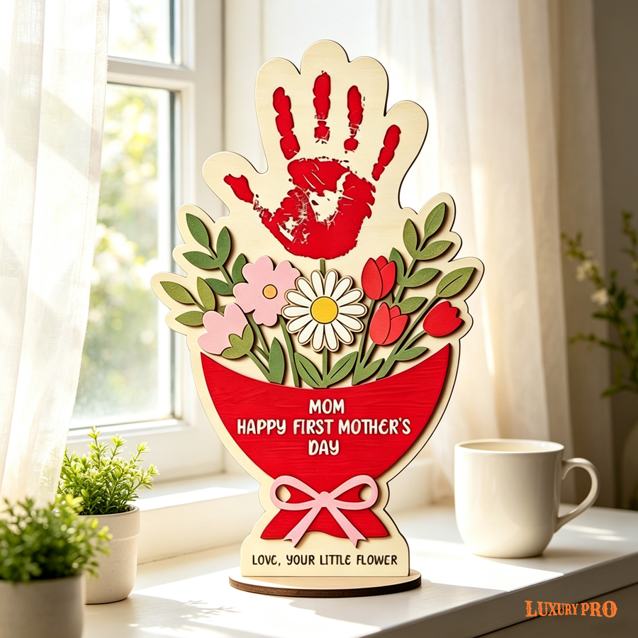 Mother's Day Handprint Plaque