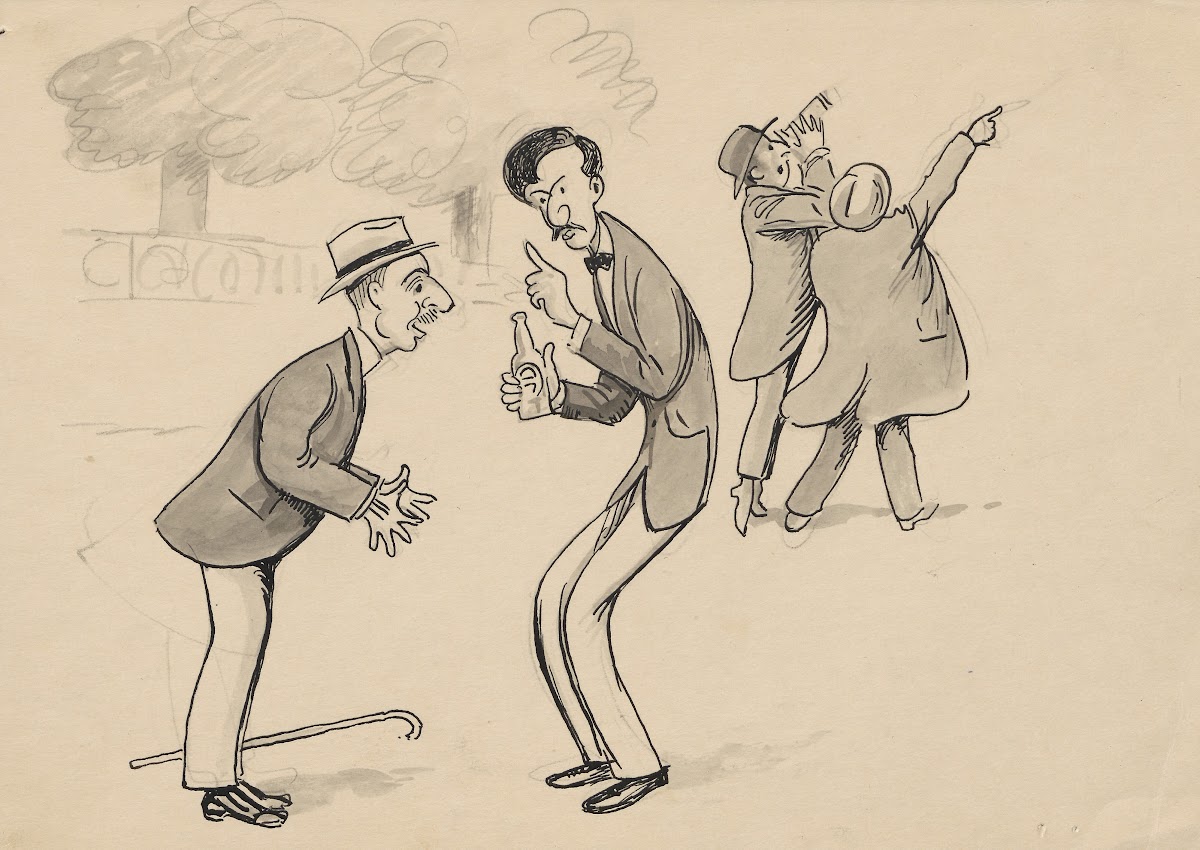 A scary accident as opposed to the many pleasant ones 1929