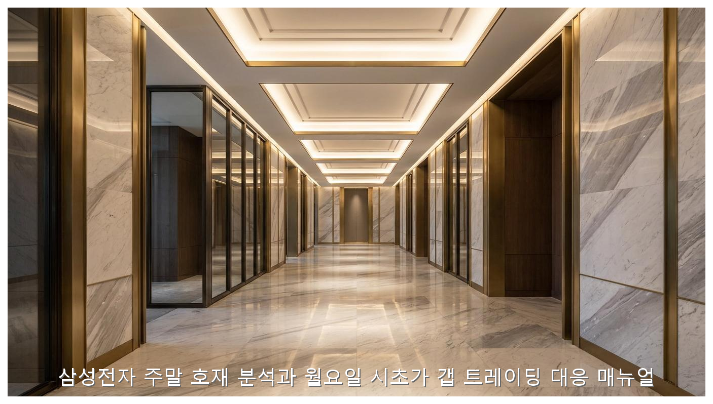 삼성전자 주말 호재 분석과 월요일 시초가 갭 트레이딩 대응 매뉴얼 핵심 안내 및 분석 인포그래픽 (6)
