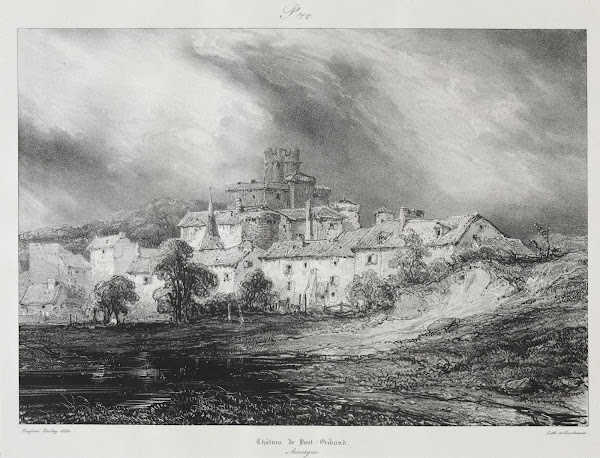Château de Pont Gibaud 1830
