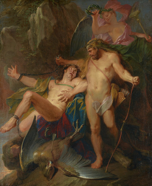 Hercules Freeing Prometheus 1703