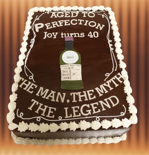 Aged To Perfection Birthday Cake BC-NC275
