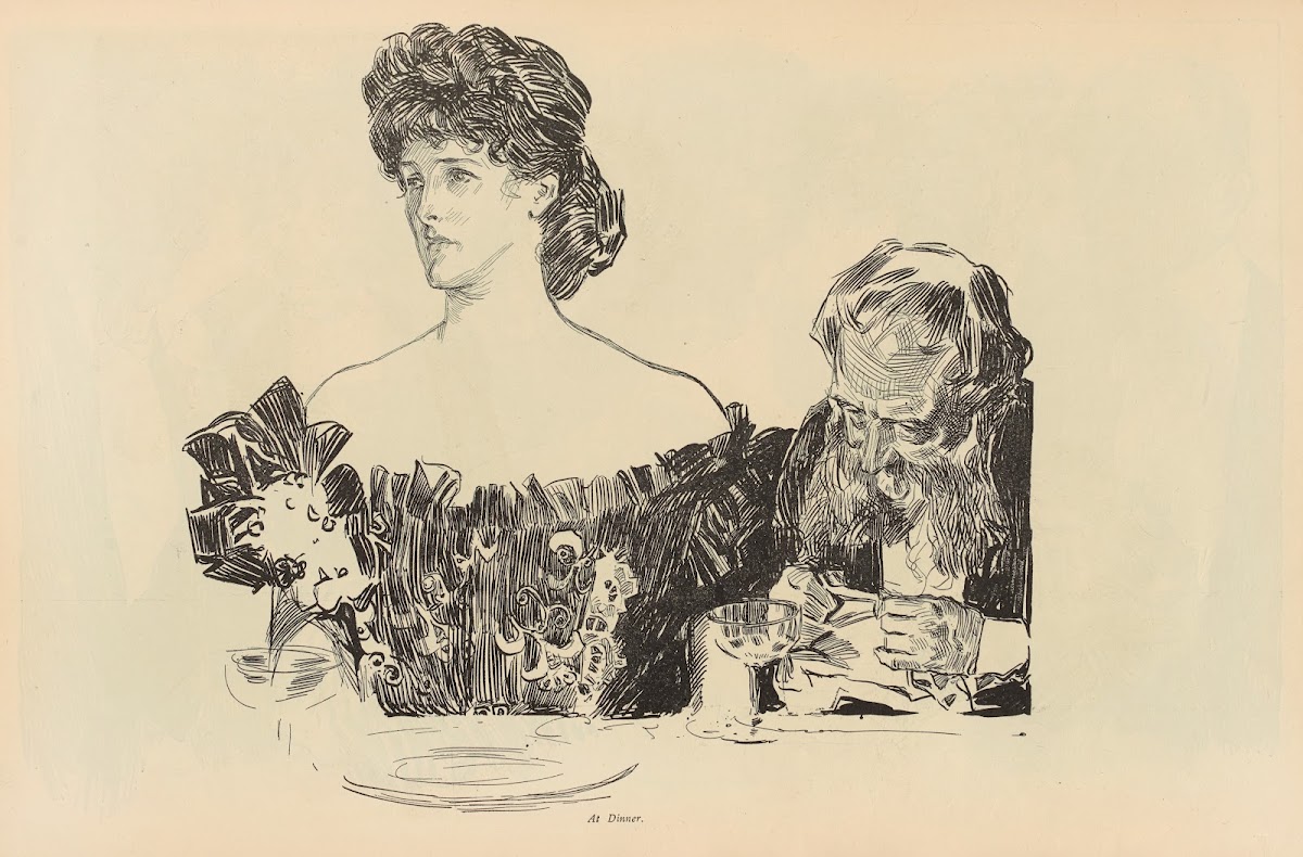 At Dinner 1893 1900