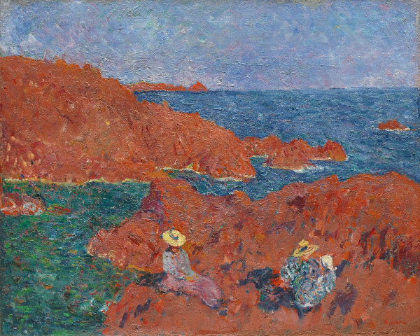 Les Rochers rouges 1900