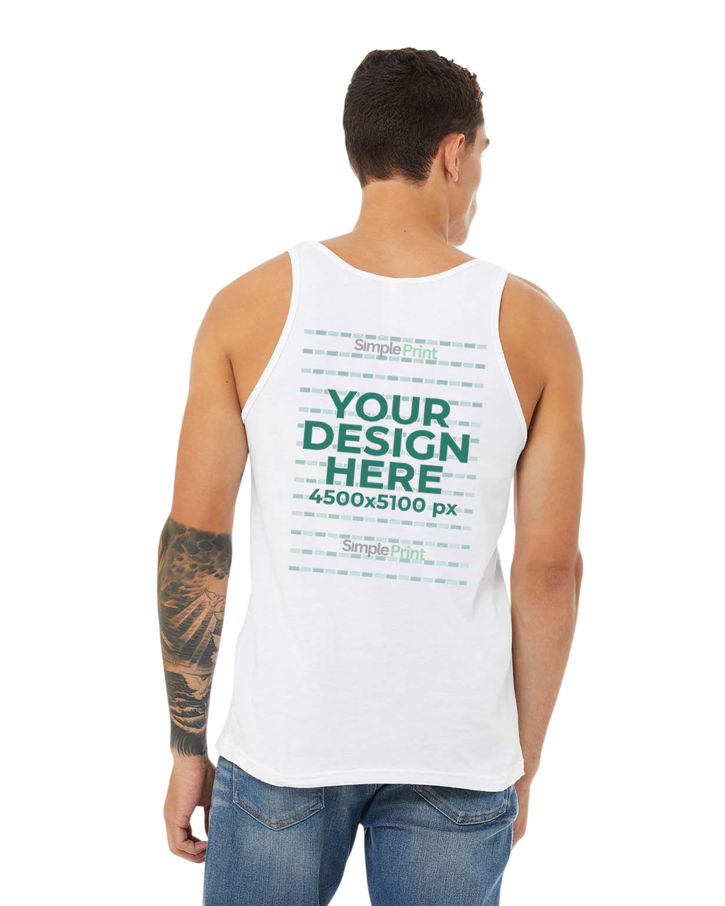 Bella Canvas 3480 (US) - Unisex Jersey Tank (DTG)