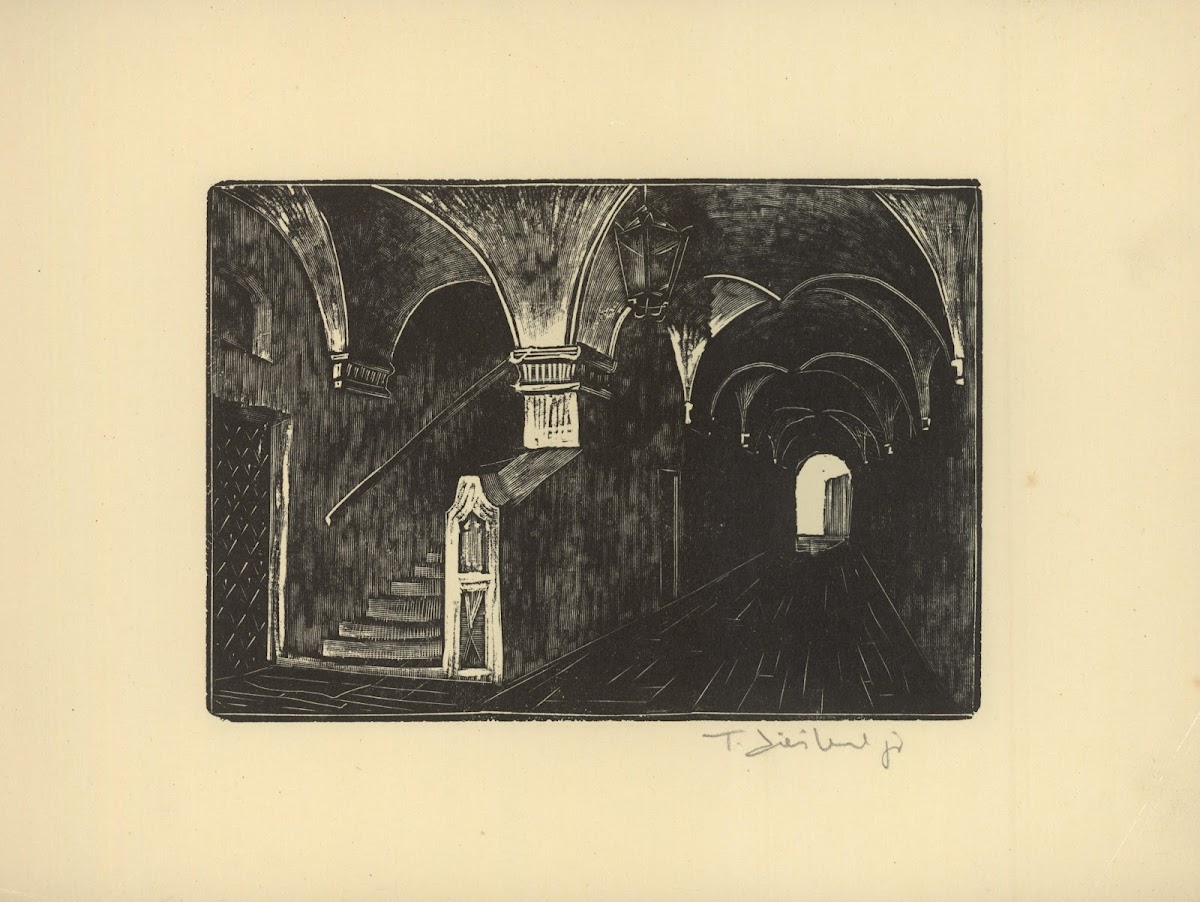 Sień Domu Baryczków 1930