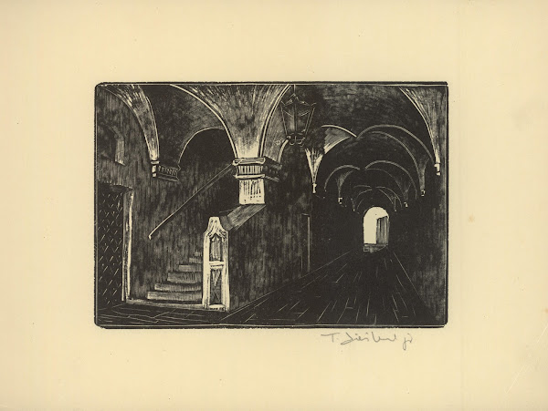 Sień Domu Baryczków 1930