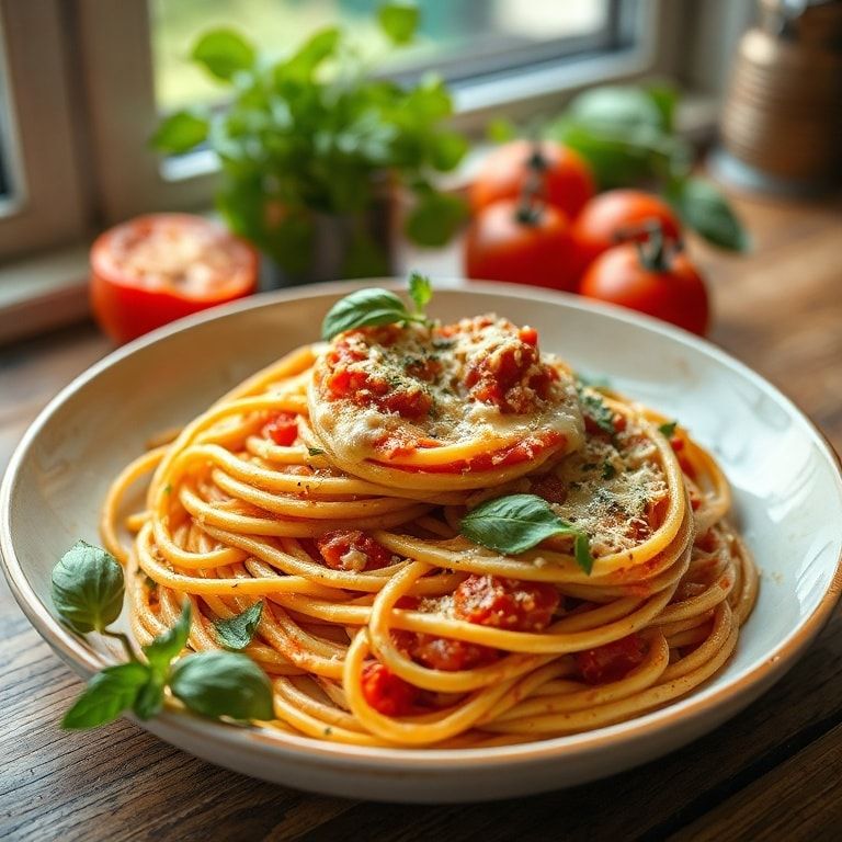 Tomato Zucchini Pasta (Light & Fresh Meal) – Quick & Easy Dinner