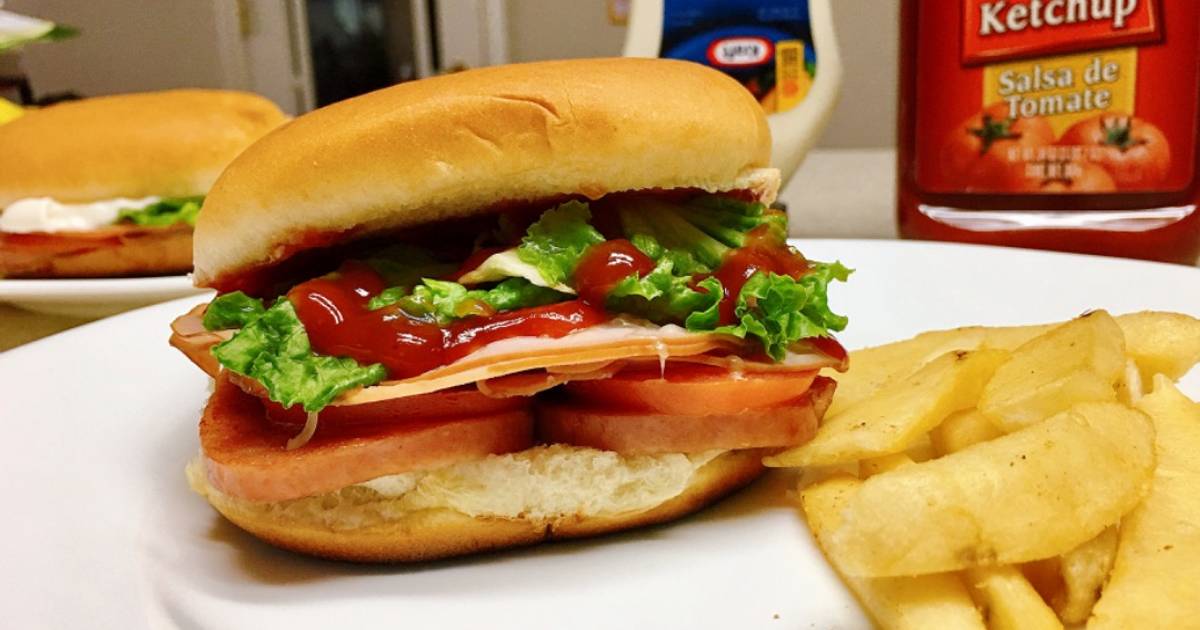 Hamburger for breakfast