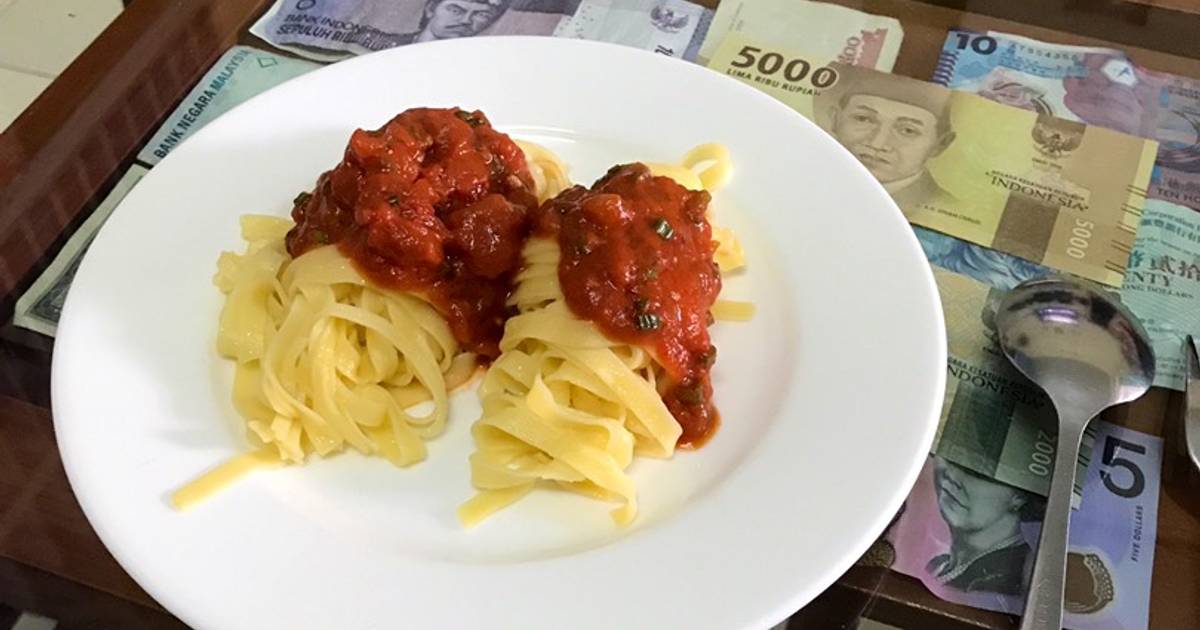 Mỳ Ý sốt bò băm