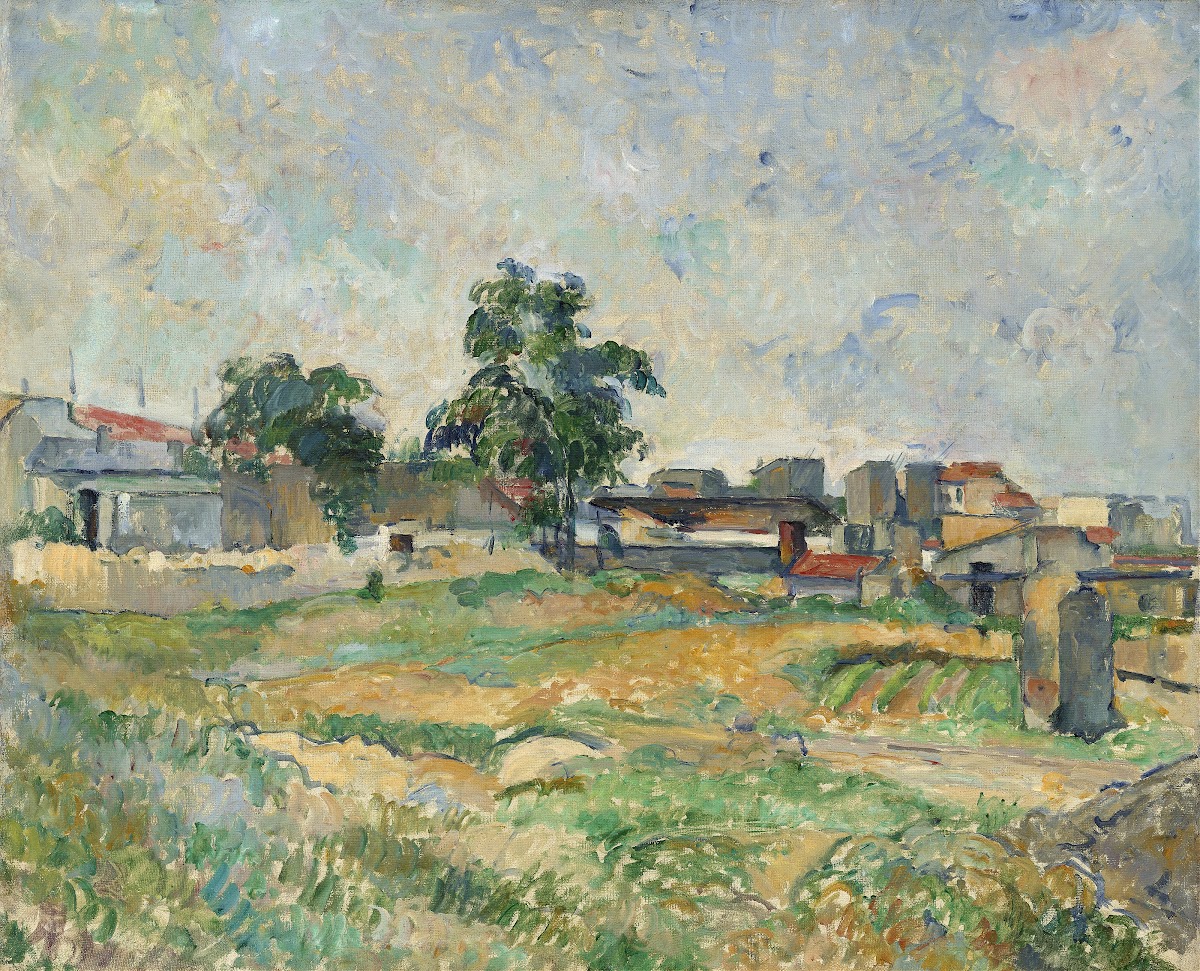 Landscape near Paris c 1876