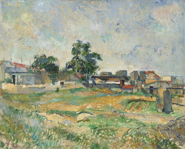 Landscape near Paris c 1876