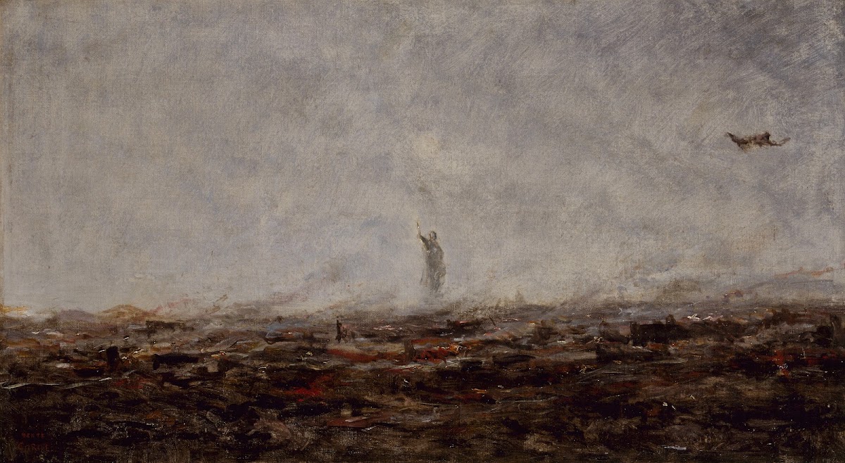 Le Rêve Paris incendié septembre 1870 1870