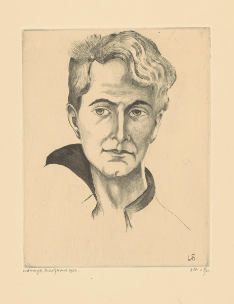 Portret van Patrick Bakker 1936
