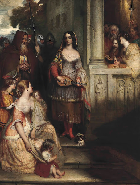 Poor Louise the Gleemaiden