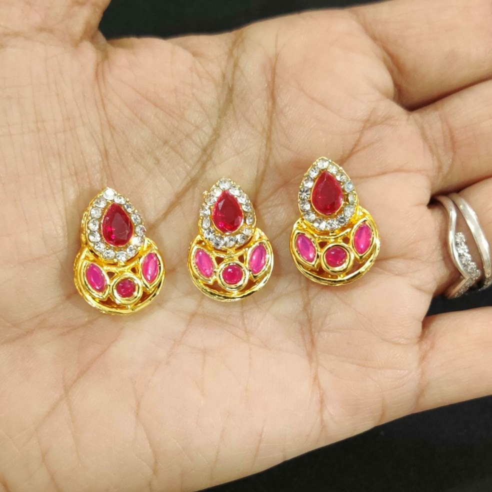 Upper Pink Drop Diamond Pink Chandra -C196-pack of 3