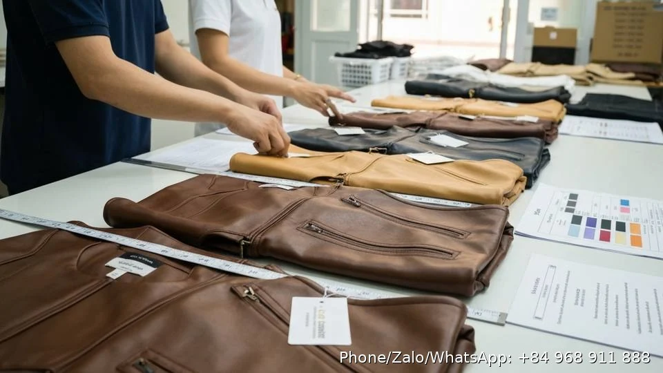 Leather Garment Manufacturing - Gold Garment Vietnam