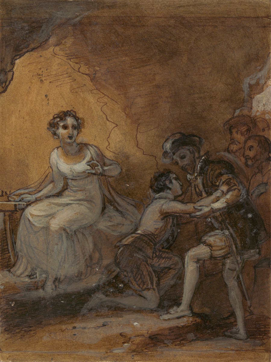Ferdinand Reunited with his Father 1821