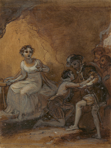 Ferdinand Reunited with his Father 1821