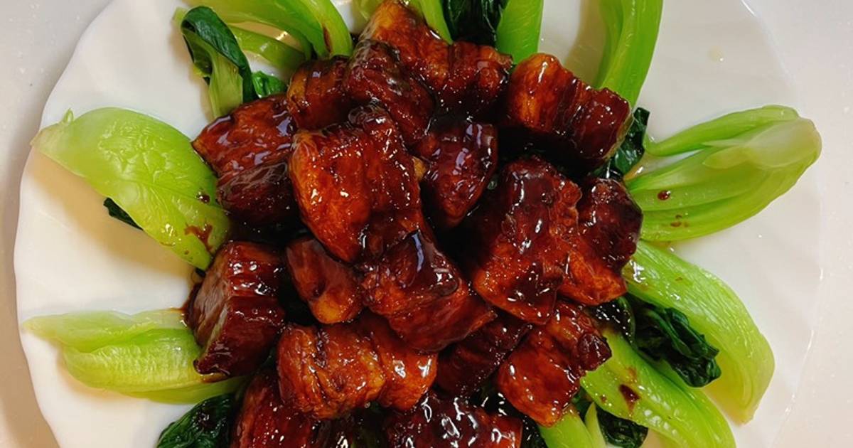 Thịt ba chỉ kho sốt kiểu Nhật