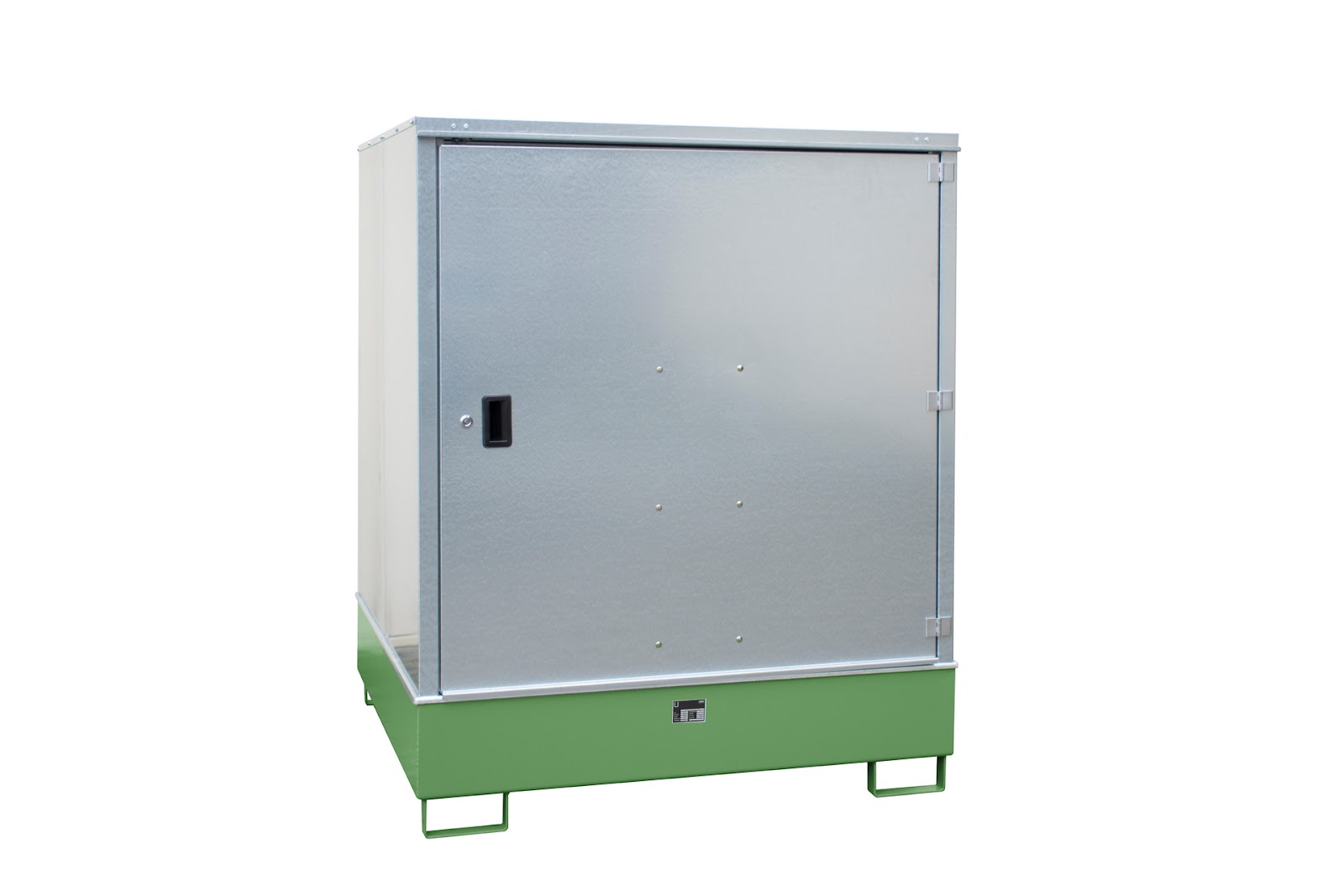 Kast voor gevaarlijke stoffen GS-3, gelakt, Resedagroen