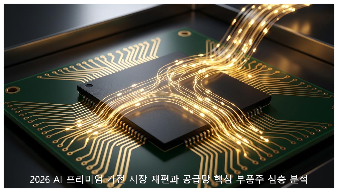 2026 AI 프리미엄 가전 시장 재편과 공급망 핵심 부품주 심층 분석 핵심 안내 및 분석 인포그래픽 (6)